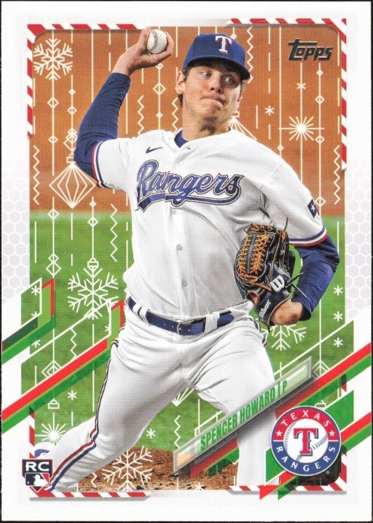 2021 Topps Holiday Spencer Howard #HW159 trading card