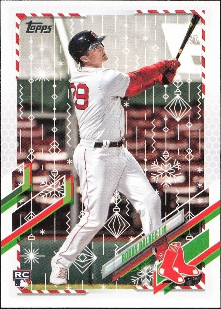 2021 Topps Holiday Bobby Dalbec #HW79 trading card