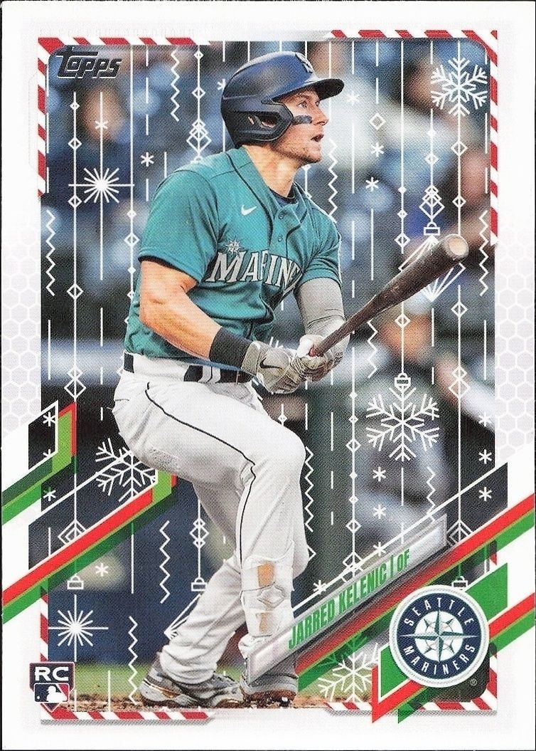2021 Topps Holiday Jarred Kelenic #HW86 trading card