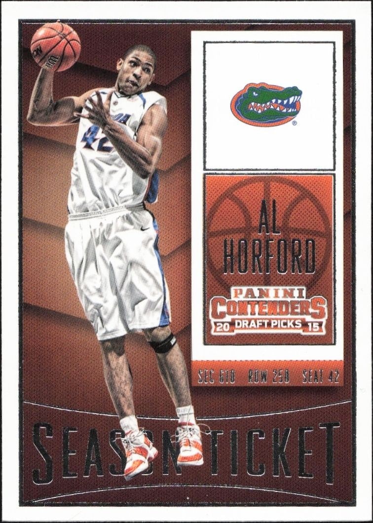 2015-16 Panini Contenders Draft Picks Al Horford #3 trading card