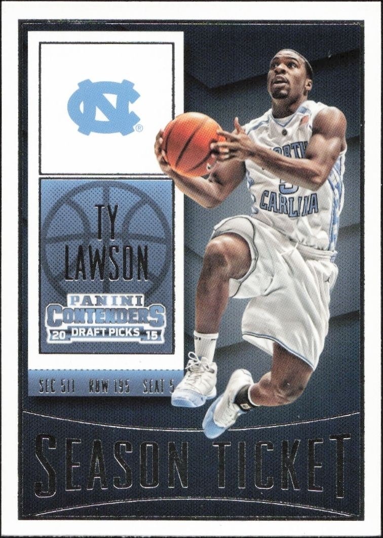 2015-16 Panini Contenders Draft Picks Ty Lawson #93 trading card