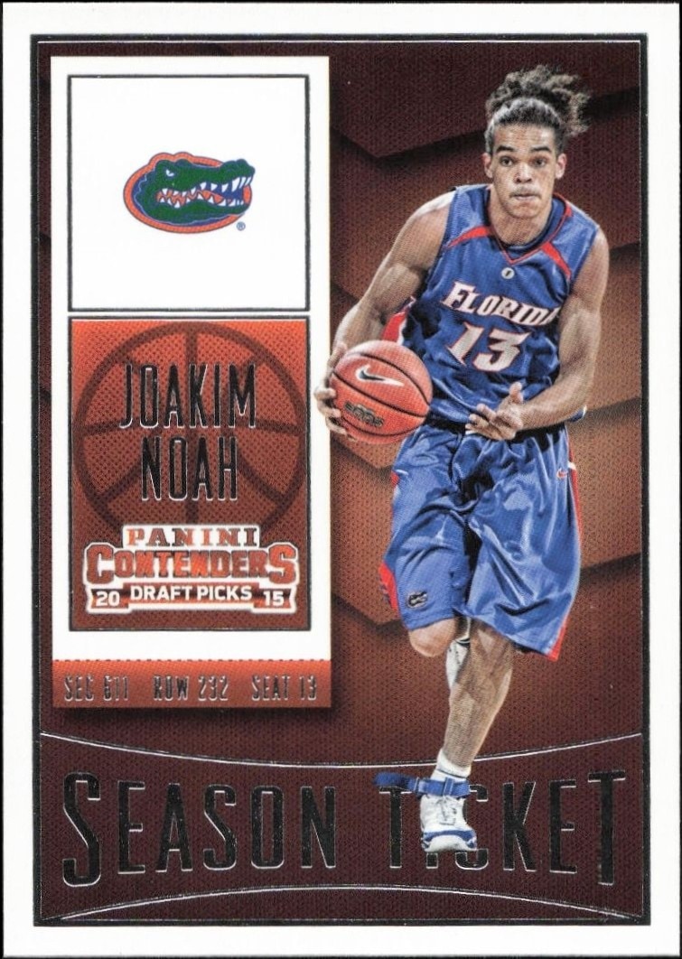 2015-16 Panini Contenders Draft Picks Joakim Noah #46 trading card