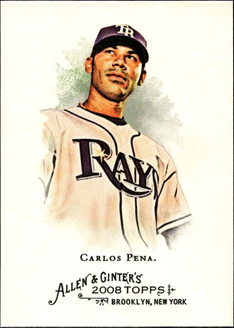 2008 Topps Allen & Ginter Carlos Pena #185 trading card