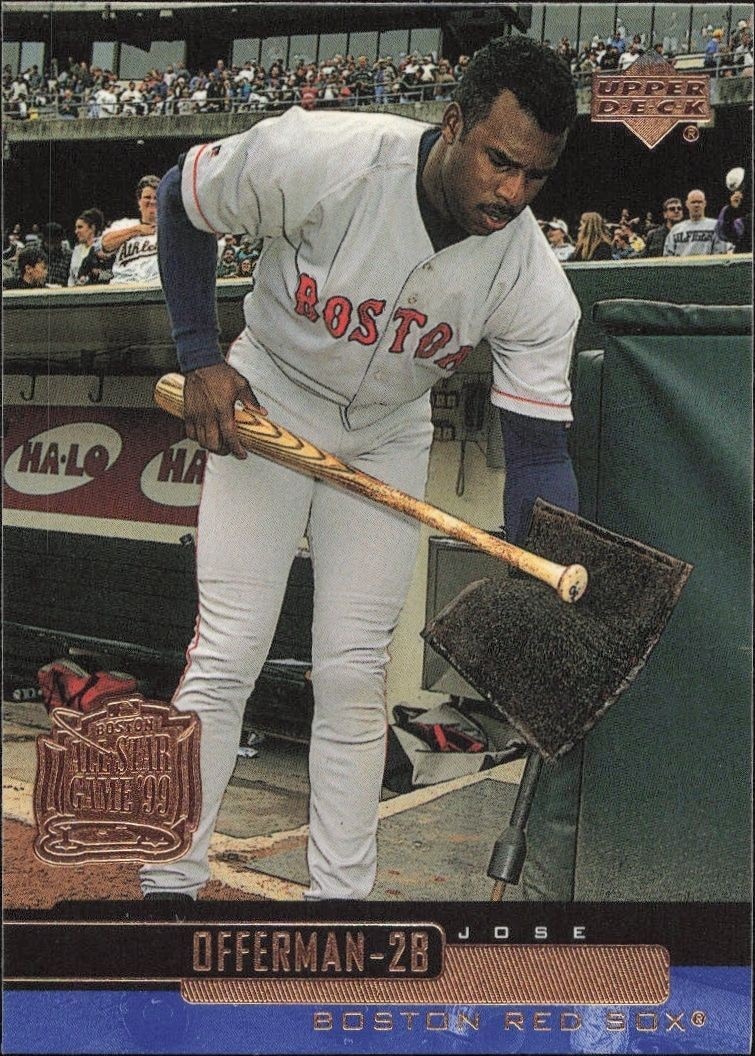 2000 Upper-Deck Jose Offerman #69 trading card