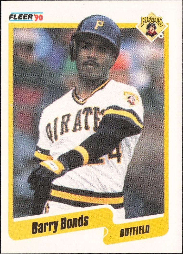 1990 Fleer Barry Bonds #461 trading card