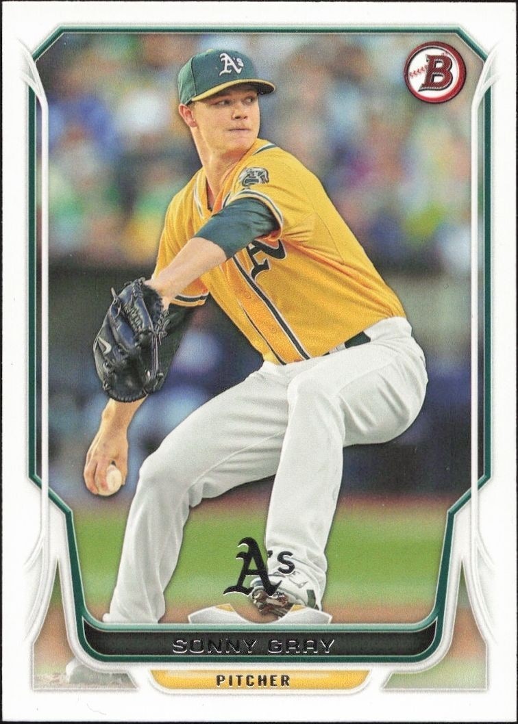 2014 Bowman Sonny Gray #32 trading card