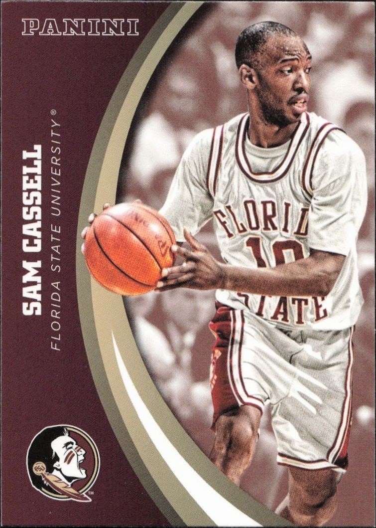 2015-16 Panini Florida State Seminoles Sam Cassell #24 trading card