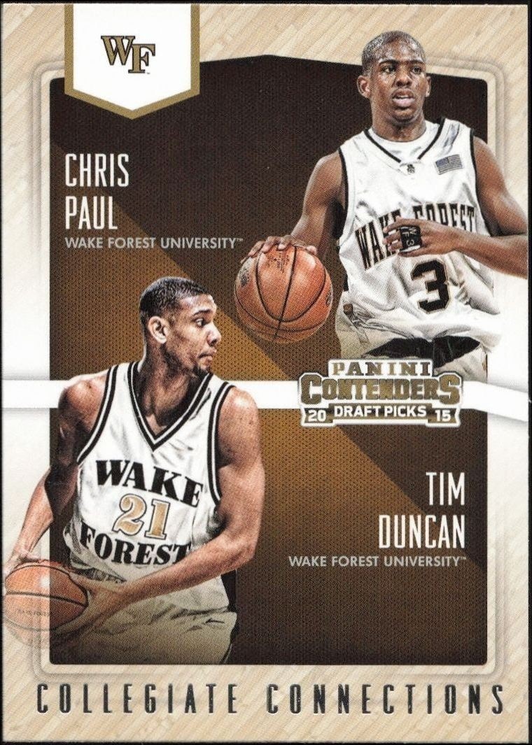 2015-16 Panini Contenders Draft Picks Chris Paul #24 trading card