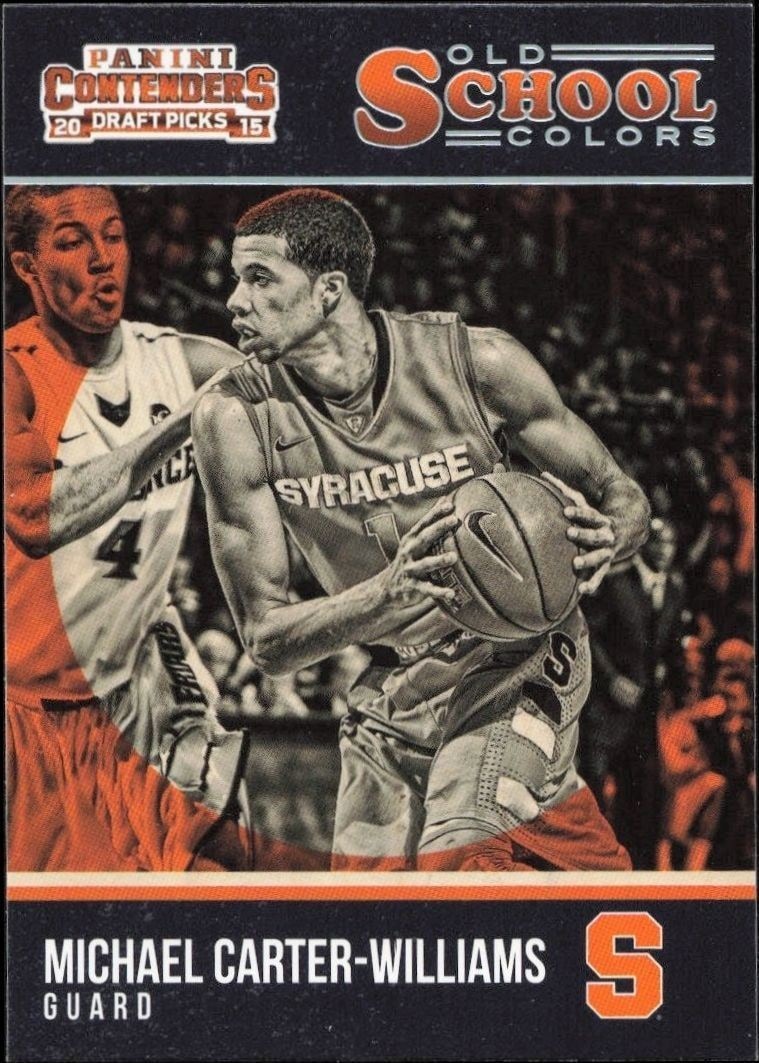 2015-16 Panini Contenders Draft Picks Michael Carter-Williams #23 trading card