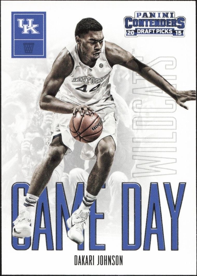 2015-16 Panini Contenders Draft Picks Dakari Johnson #12 trading card