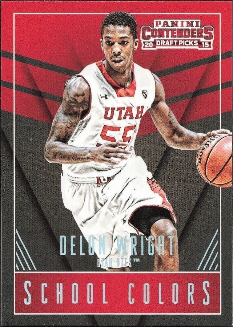 2015-16 Panini Contenders Draft Picks Delon Wright #14 trading card