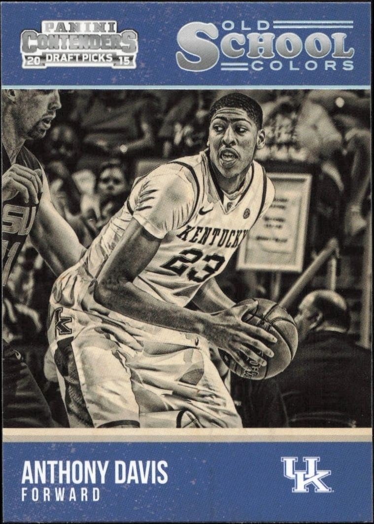 2015-16 Panini Contenders Draft Picks Anthony Davis #2 trading card