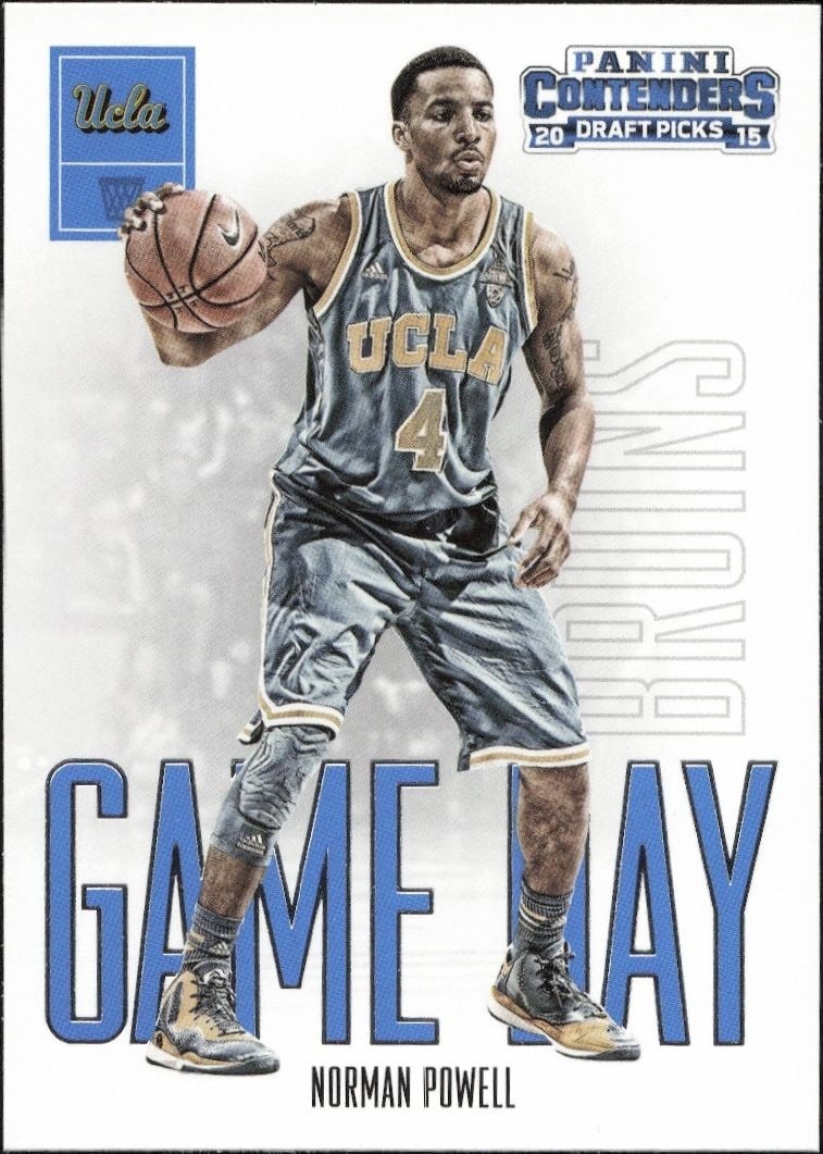 2015-16 Panini Contenders Draft Picks Norman Powell #30 trading card