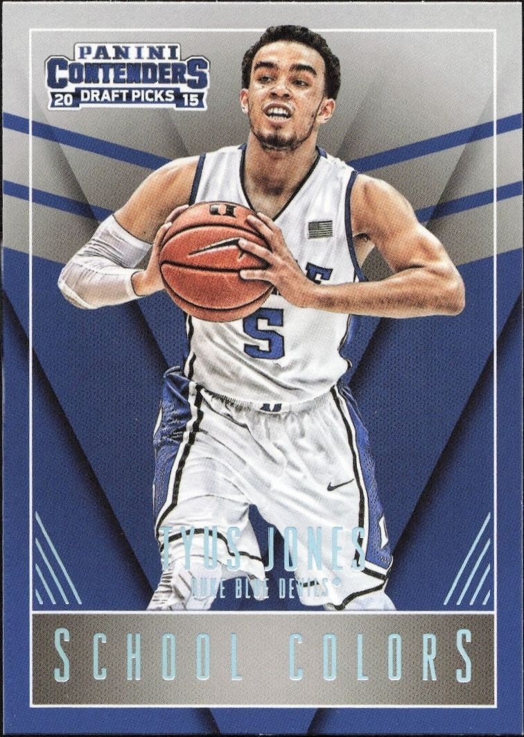 2015-16 Panini Contenders Draft Picks Tyus Jones #48 trading card