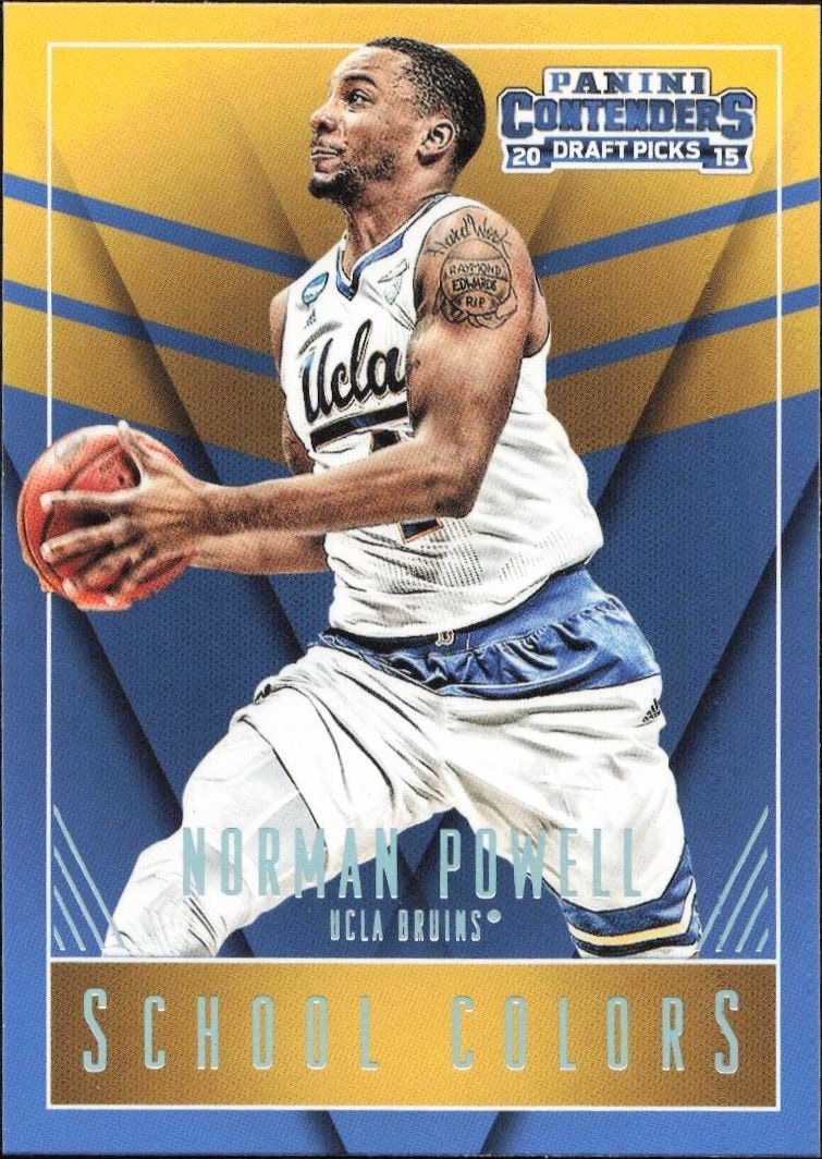2015-16 Panini Contenders Draft Picks Norman Powell #32 trading card