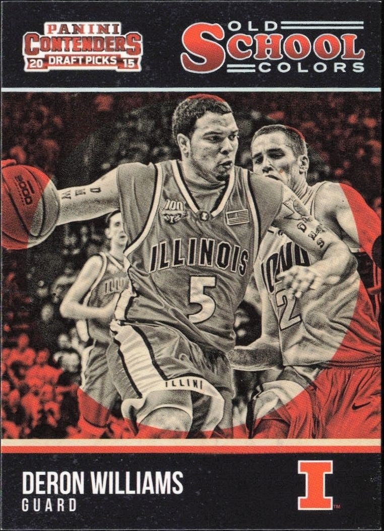 2015-16 Panini Contenders Draft Picks Deron Williams #44 trading card