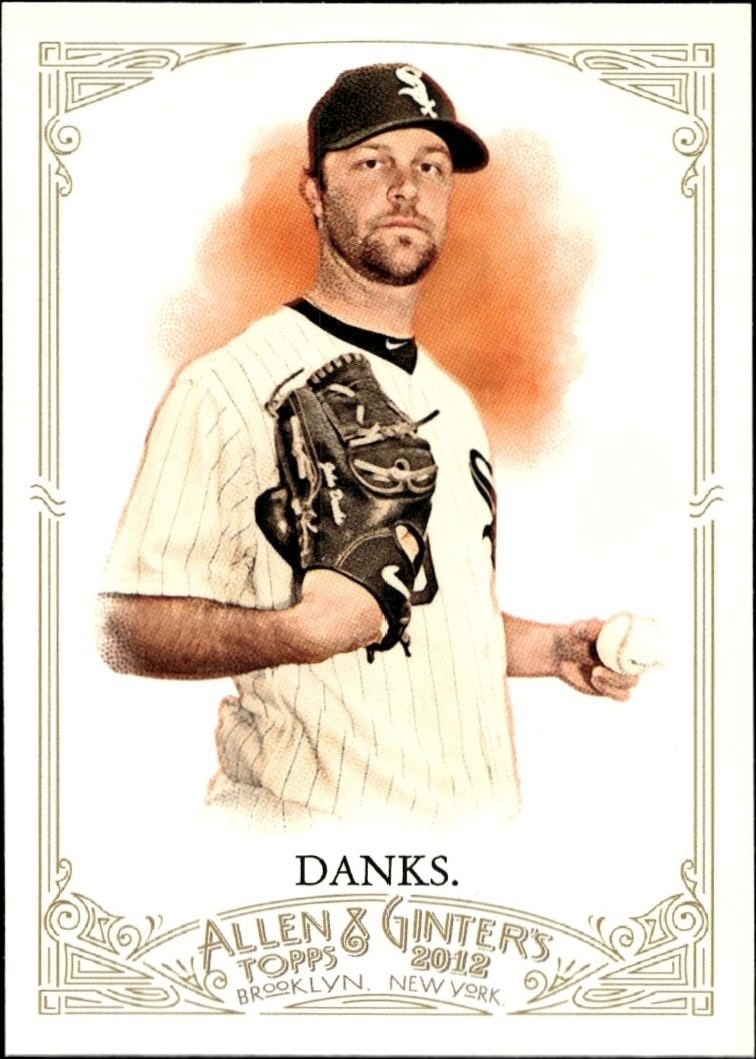 2012 Topps Allen & Ginter John Danks #218 trading card