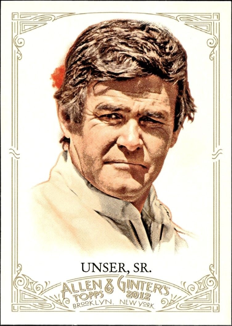 2012 Topps Allen & Ginter Al Unser #237 trading card