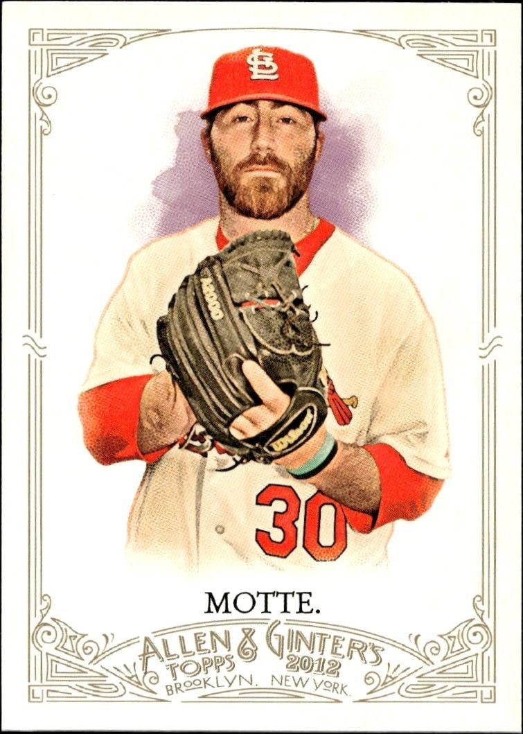 2012 Topps Allen & Ginter Jason Motte #263 trading card