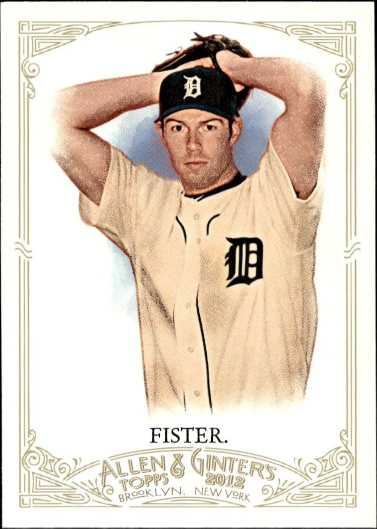 2012 Topps Allen & Ginter Doug Fister #258 trading card