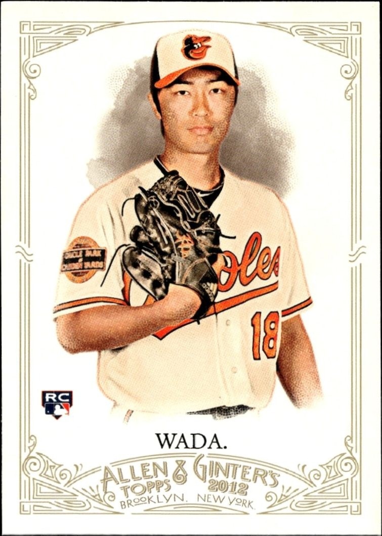 2012 Topps Allen & Ginter Tsuyoshi Wada #252 trading card