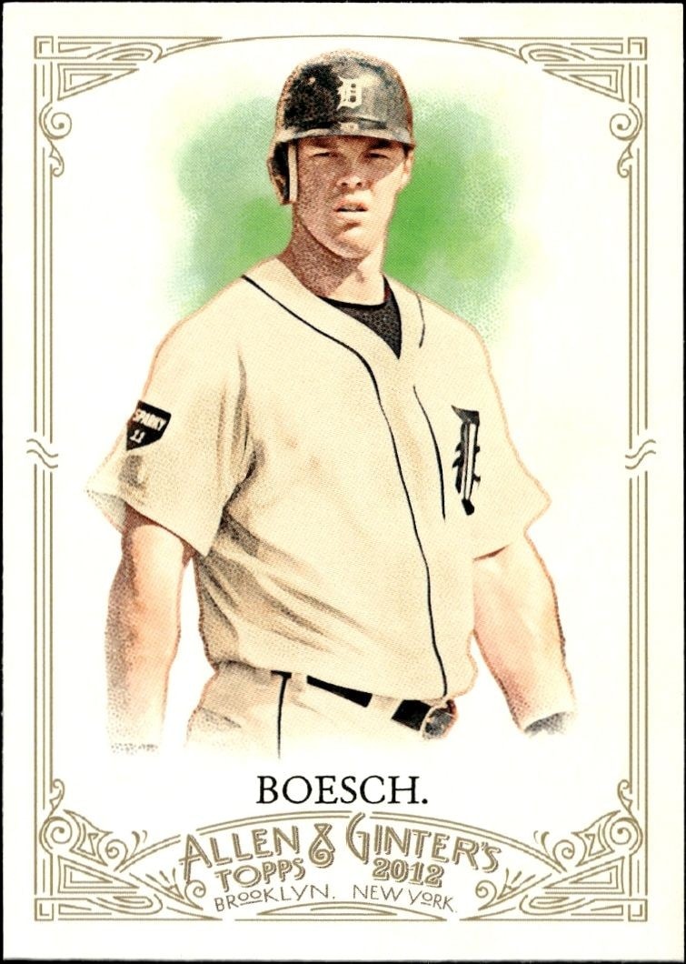 2012 Topps Allen & Ginter Brennan Boesch #250 trading card
