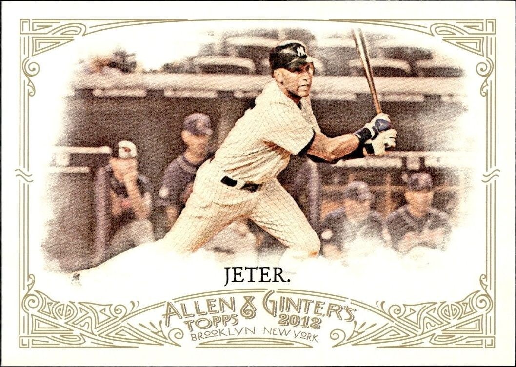 2012 Topps Allen & Ginter Derek Jeter #274 trading card