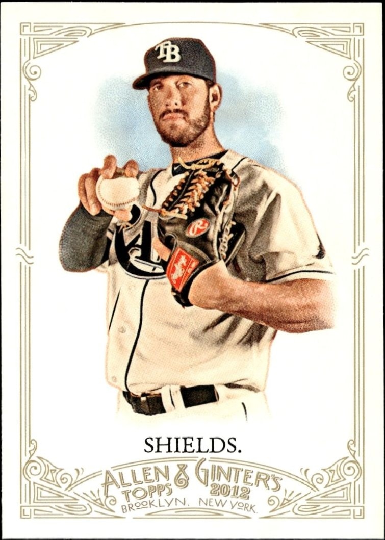 2012 Topps Allen & Ginter James Shields #276 trading card