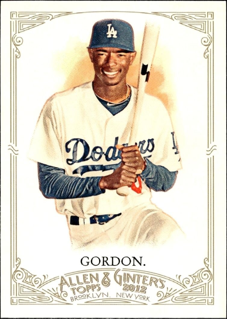 2012 Topps Allen & Ginter Dee Gordon #298 trading card
