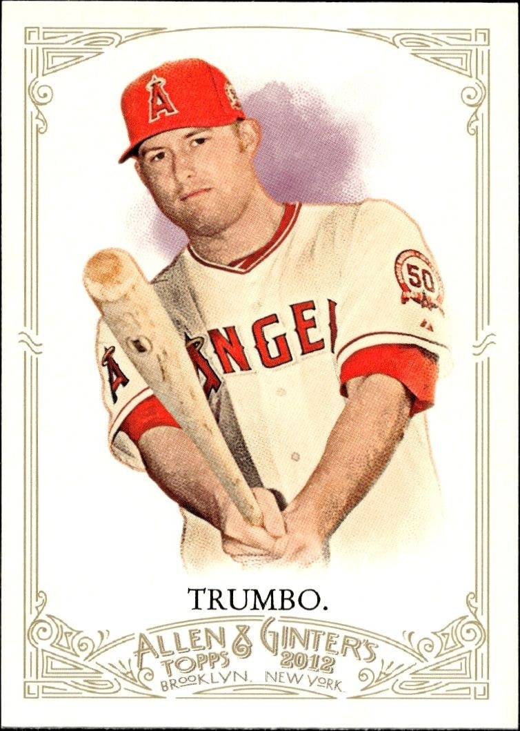 2012 Topps Allen & Ginter Mark Trumbo #296 trading card