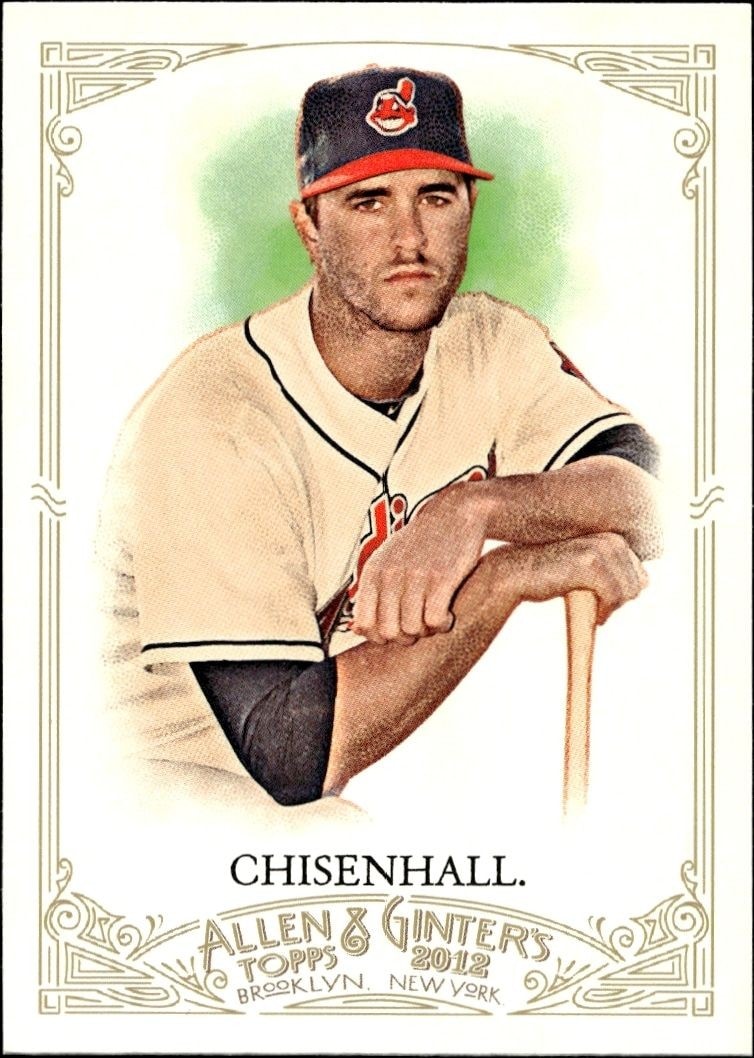2012 Topps Allen & Ginter Lonnie Chisenhall #17 trading card