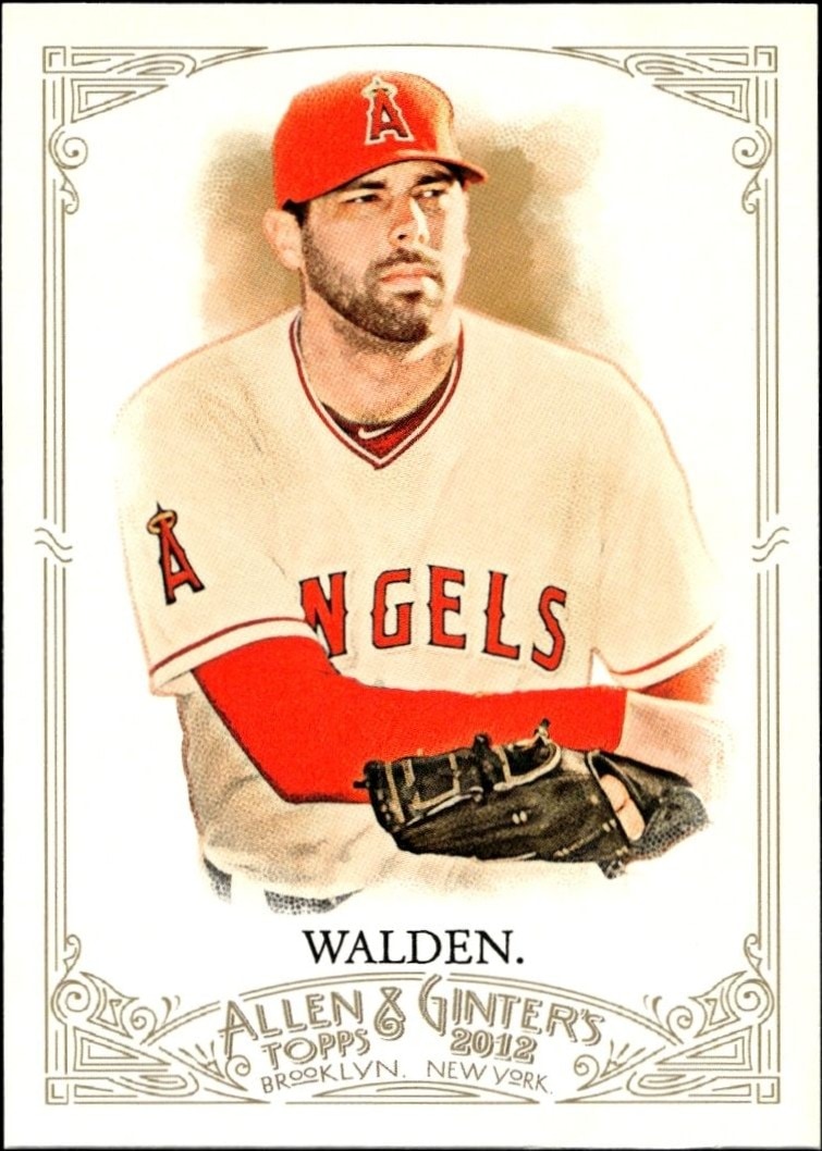 2012 Topps Allen & Ginter Jordan Walden #48 trading card