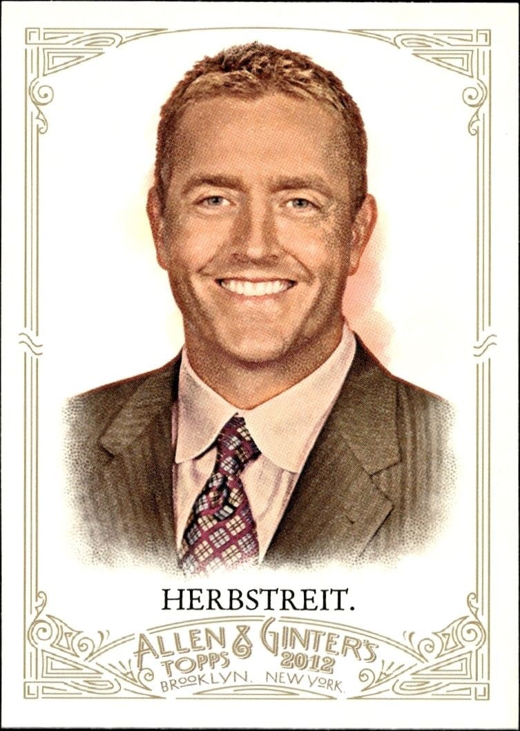2012 Topps Allen & Ginter Kirk Herbstreit #36 trading card