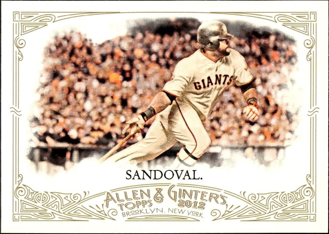 2012 Topps Allen & Ginter Pablo Sandoval #38 trading card