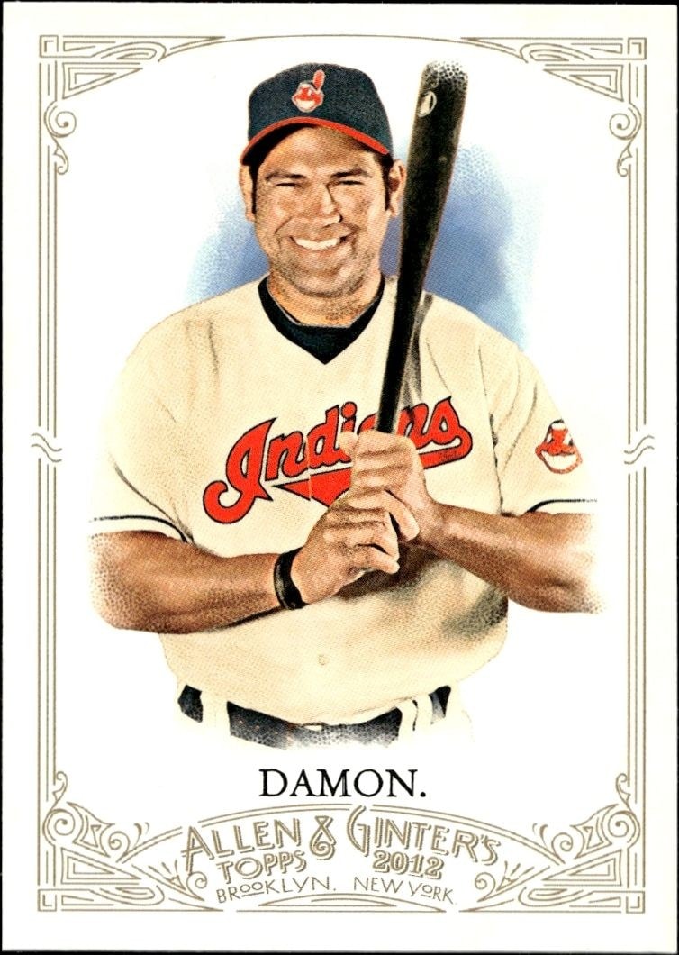 2012 Topps Allen & Ginter Johnny Damon #59 trading card