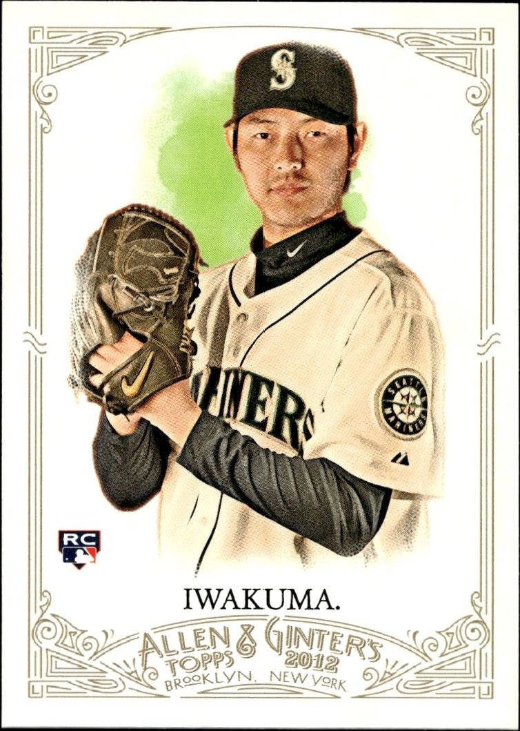 2012 Topps Allen & Ginter Hisashi Iwakuma #53 trading card