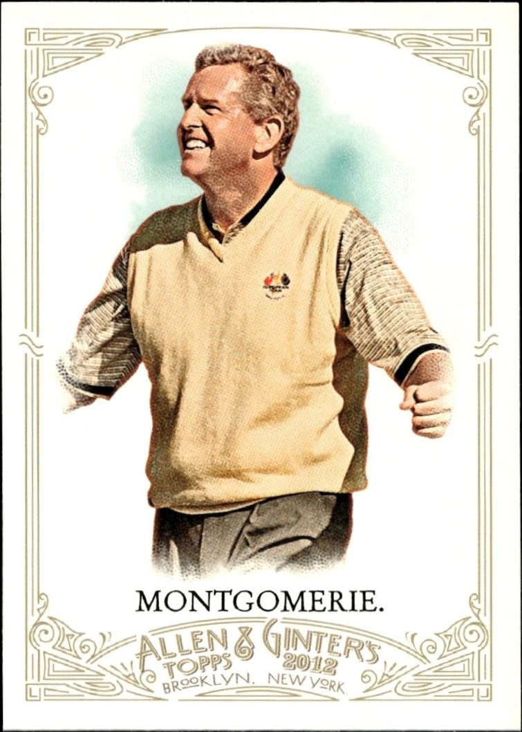 2012 Topps Allen & Ginter Colin Montgomerie #55 trading card