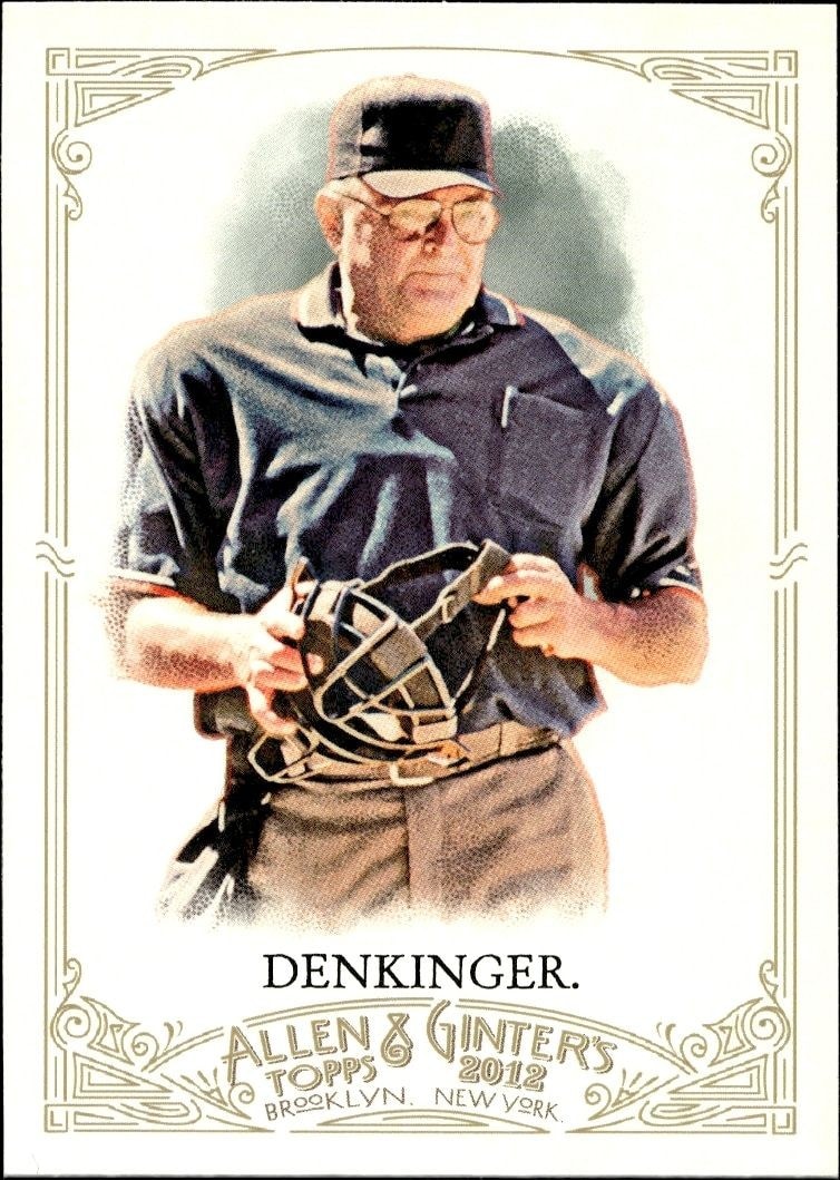 2012 Topps Allen & Ginter Don Denkinger #51 trading card