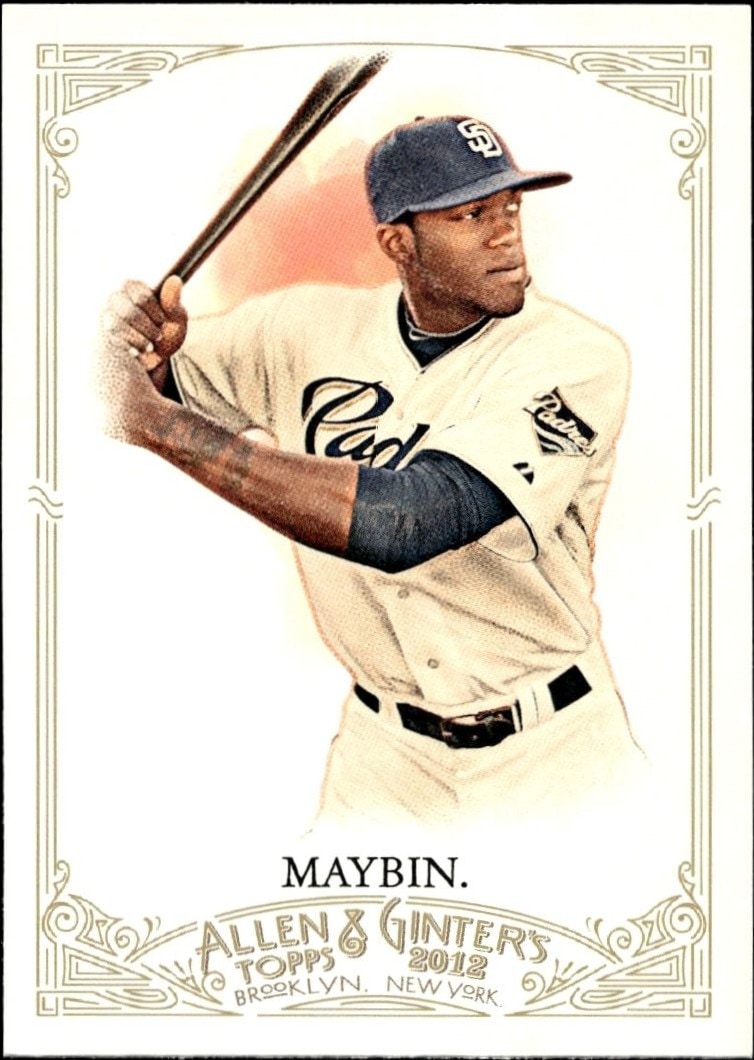 2012 Topps Allen & Ginter Cameron Maybin #52 trading card