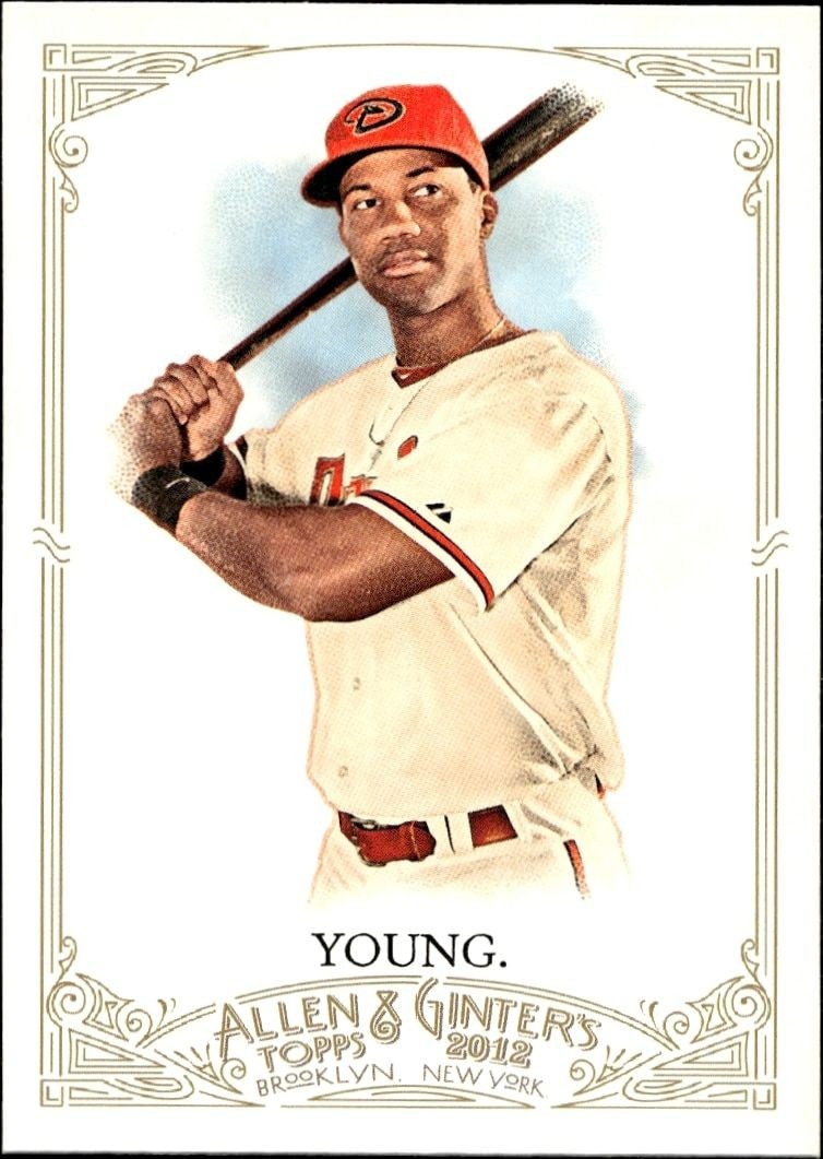 2012 Topps Allen & Ginter Chris Young #77 trading card