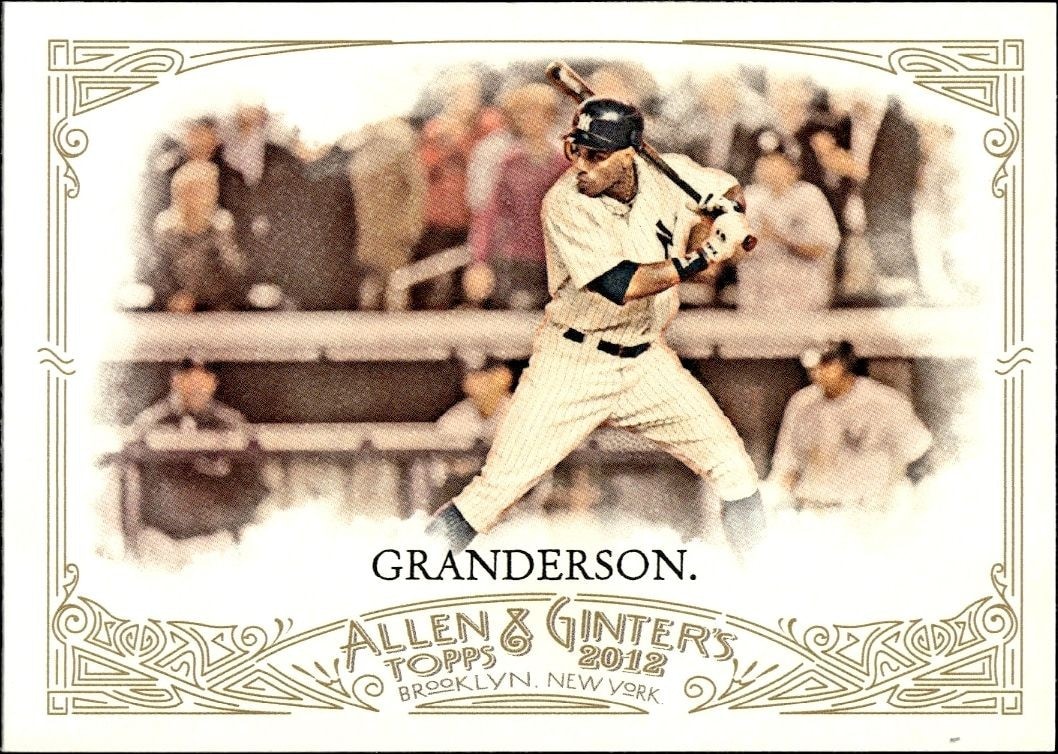 2012 Topps Allen & Ginter Curtis Granderson #71 trading card