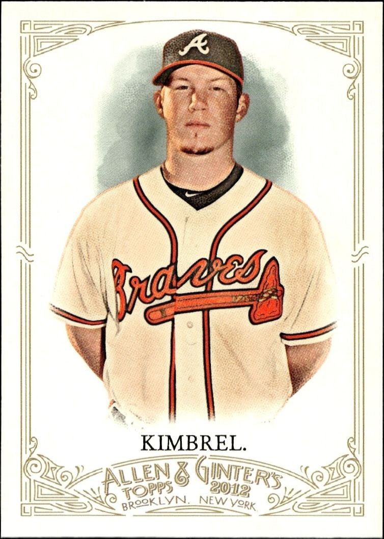 2012 Topps Allen & Ginter Craig Kimbrel #92 trading card