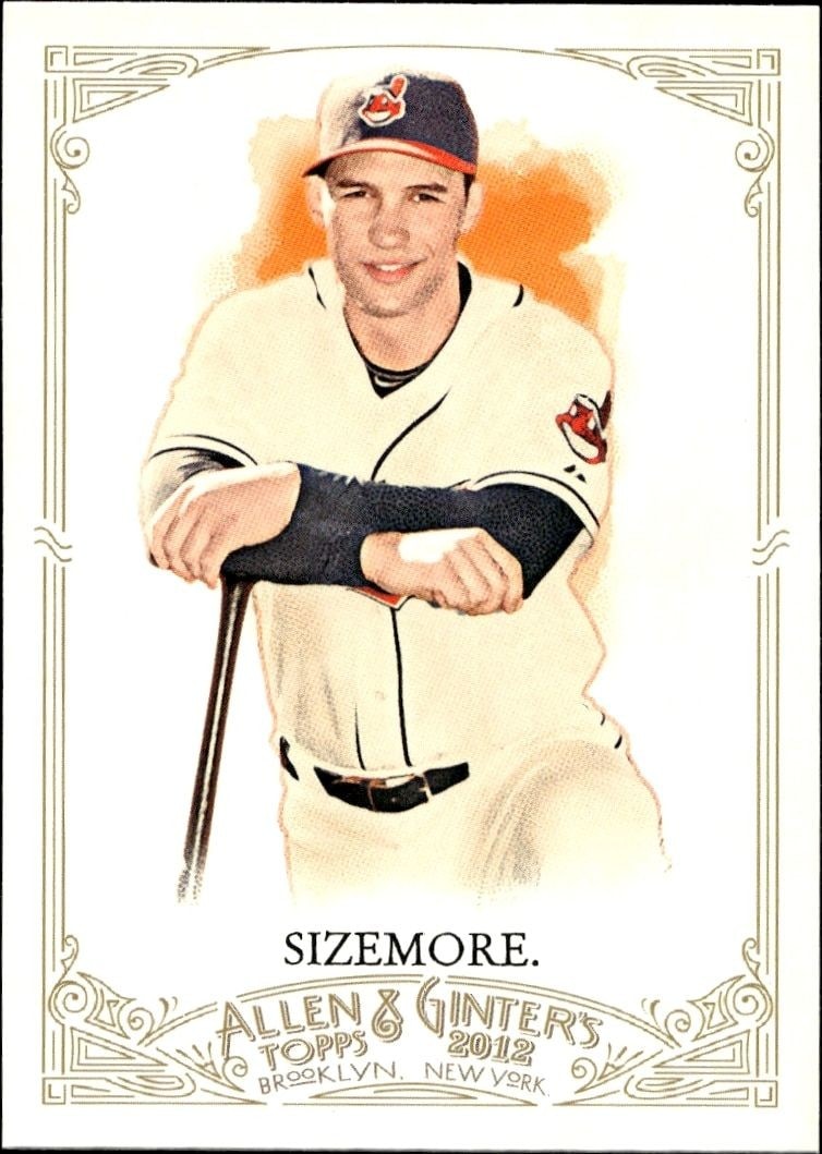 2012 Topps Allen & Ginter Grady Sizemore #91 trading card