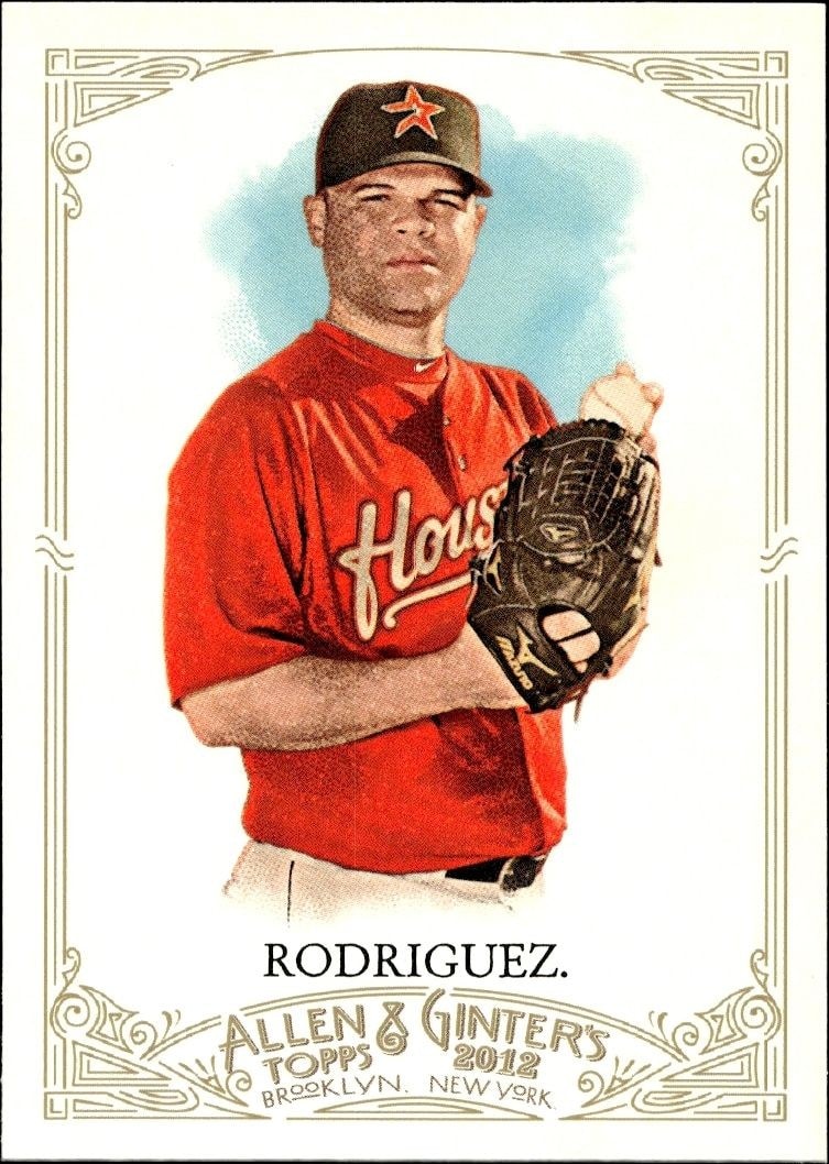 2012 Topps Allen & Ginter Wandy Rodriguez #111 trading card