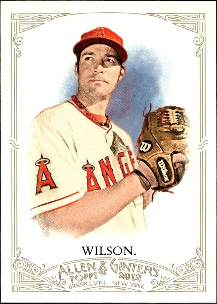 2012 Topps Allen & Ginter C.J. Wilson #107 trading card