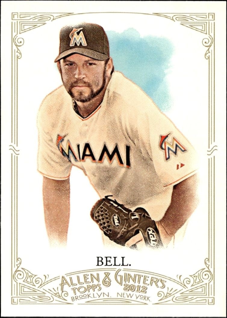 2012 Topps Allen & Ginter Heath Bell #110 trading card