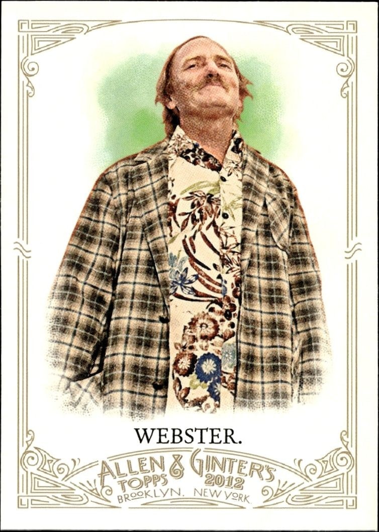 2012 Topps Allen & Ginter Dale Webster #283 baseball trading card front