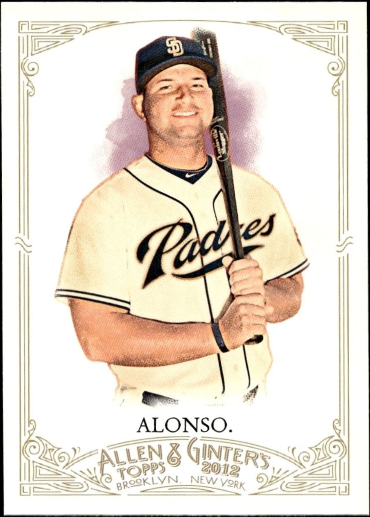 2012 Topps Allen & Ginter Yonder Alonso #9 trading card