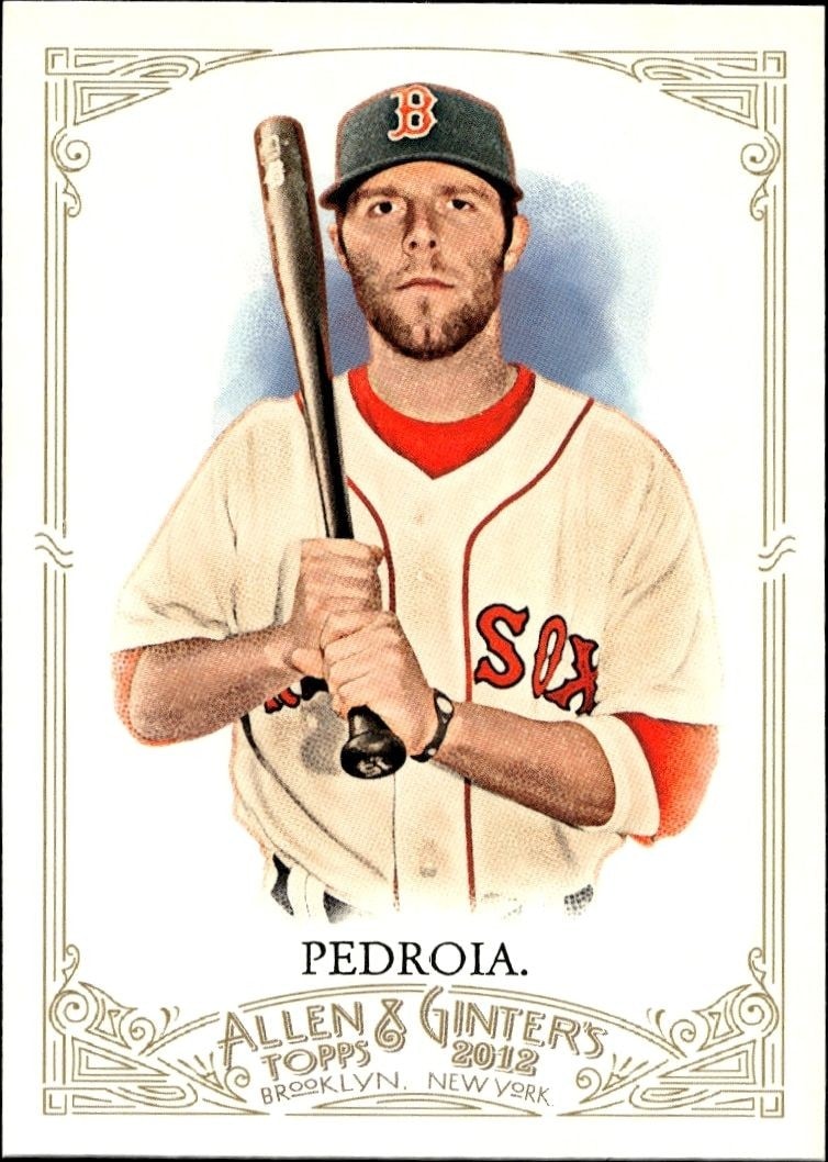 2012 Topps Allen & Ginter Dustin Pedroia #10 trading card