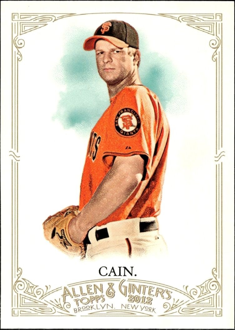 2012 Topps Allen & Ginter Matt Cain #281 trading card